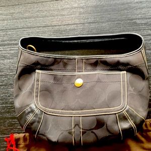 COACH black shoulder bag